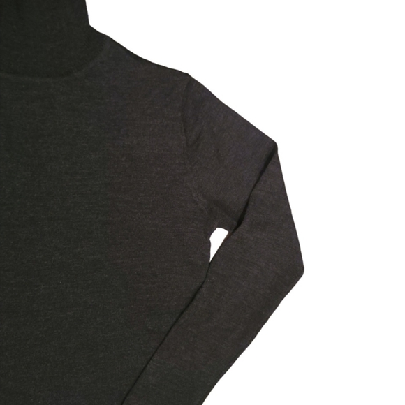 Banana Republic Turtleneck Size M Charcoal - Picture 4 of 8